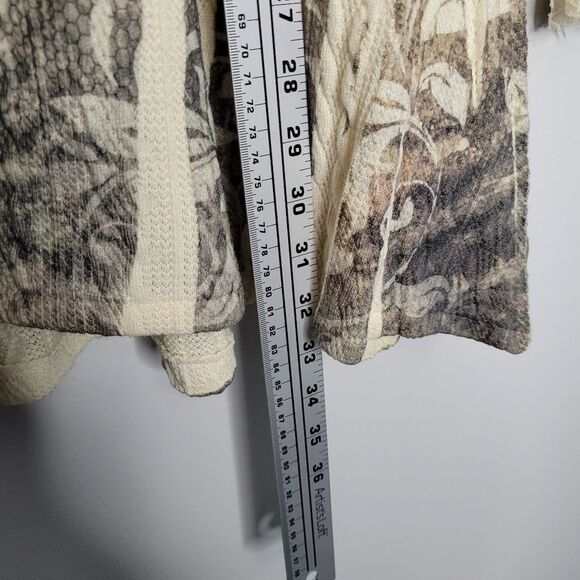 Origami grunge lace dark boho ruffle sleeve cuff pullover tunic plus size XXL - Picture 7 of 7